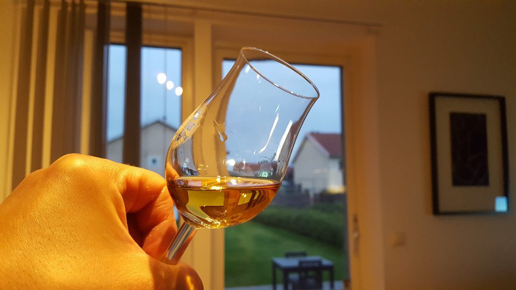 Färgen och "benen" i Glengoyne 15 yo undersöks