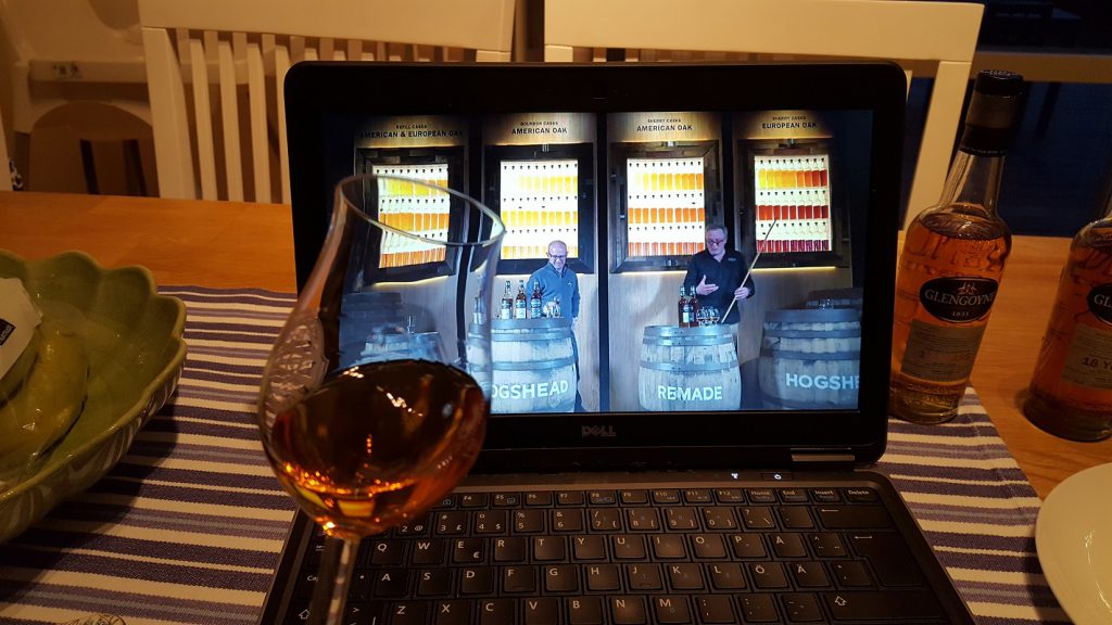 Glengoyne Live Tasting 2017-08-24 med Robbie Hughes och Stuart Hendry